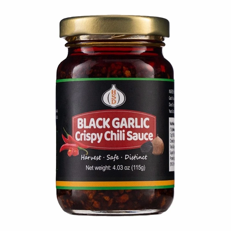 Černý česnek křupavá chilli omáčka